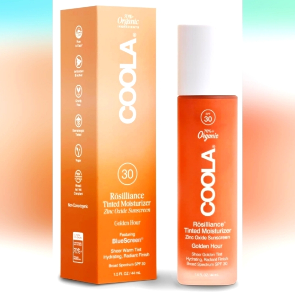 🏵️COOLA Rosilliance Tinted Moisturizer in Golden Hour🏵️